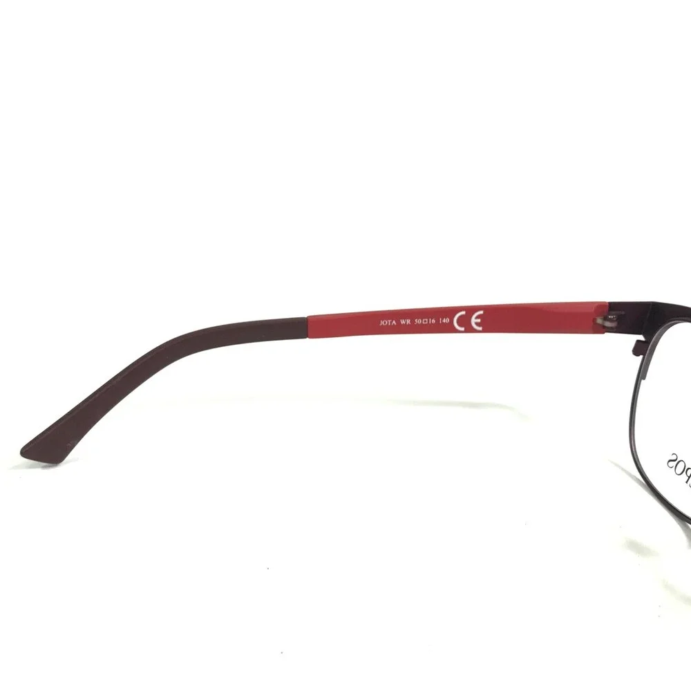 EPOS JOTA WR Eyeglasses Frames Black Purple Red Cat Eye Full Rim 50-16-140